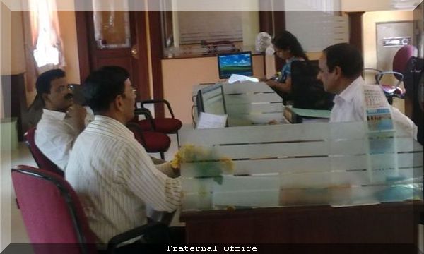 Office Interior of Fraternal Credit and Financial Services Ltd. - contact us for vehicle hire purchase